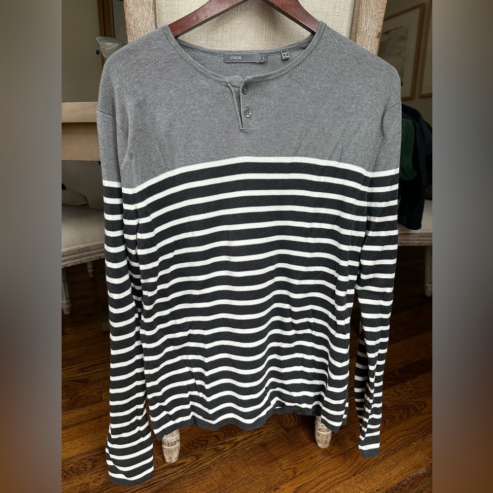 Vince Men’s Knit Henley